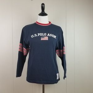 US Polo Assn Flag Spell-out Shirt